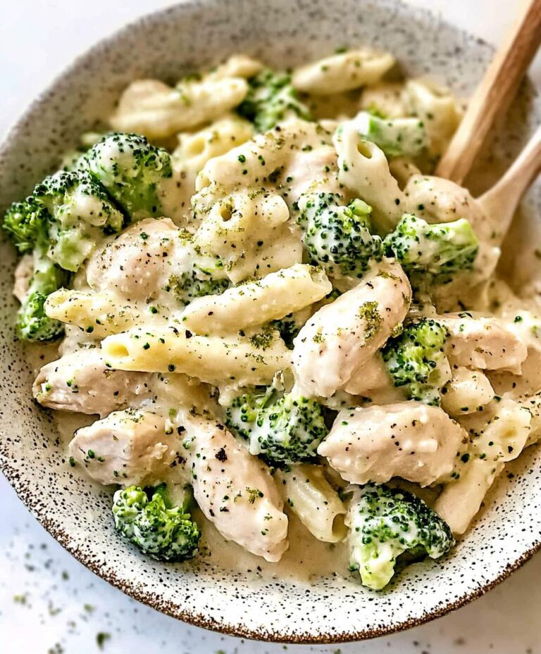 Crock Pot Chicken Alfredo With Broccoli Recipe
