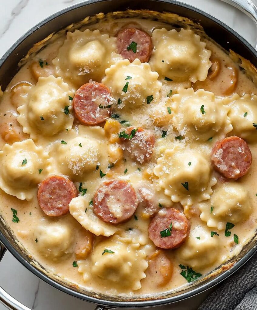Crock Pot Pierogi And Kielbasa Casserole Recipe