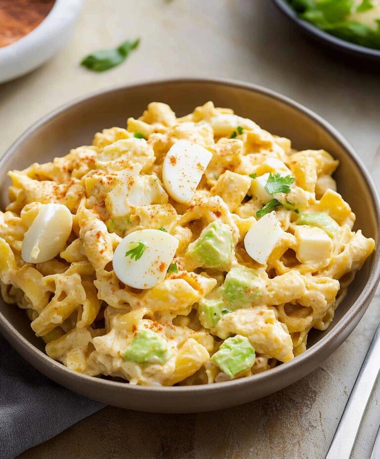 Deviled Egg Pasta Salad Recipe
