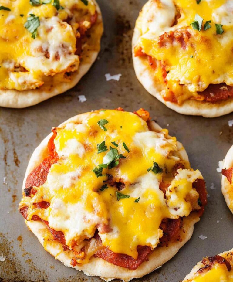 English Muffin Breakfast Pizzas Recipe