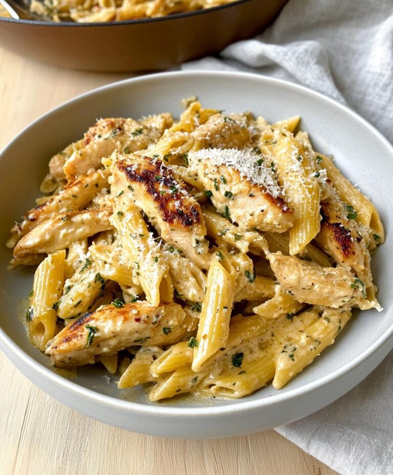 Garlic Parmesan Chicken And Pasta Recipe