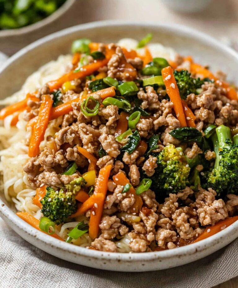 Ground Turkey Teriyaki Stir Fry Recipe