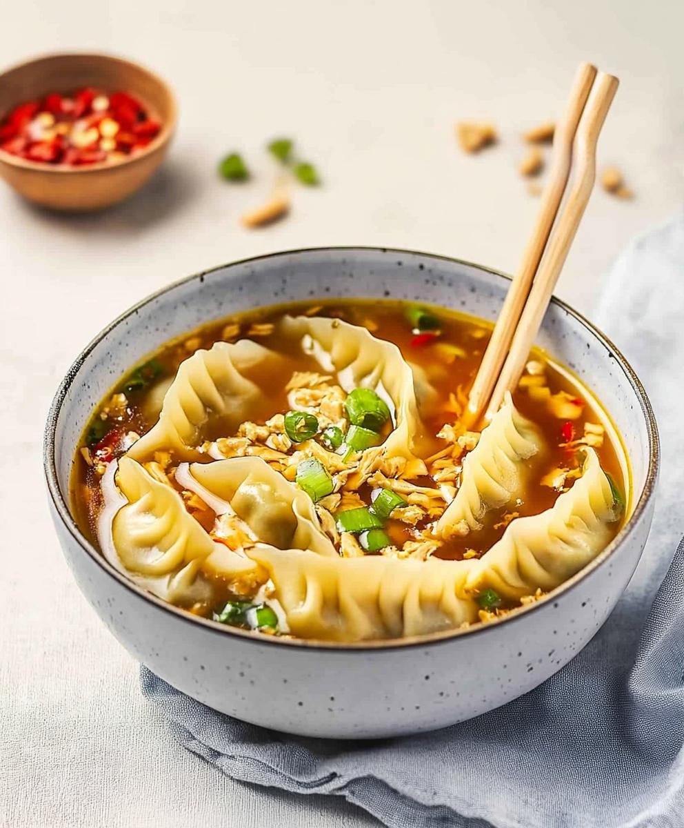 Gyoza Soup Recipe