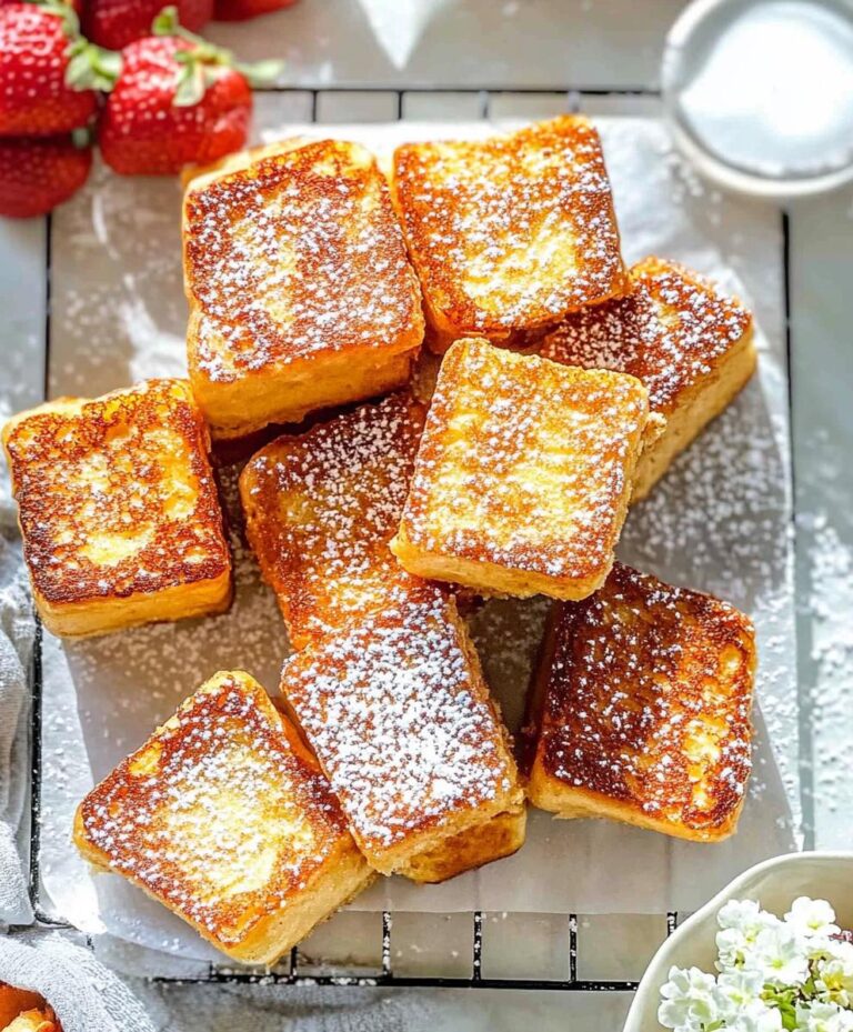 Hawaiian Roll French Toast With Cinnamon Sugar Recipe