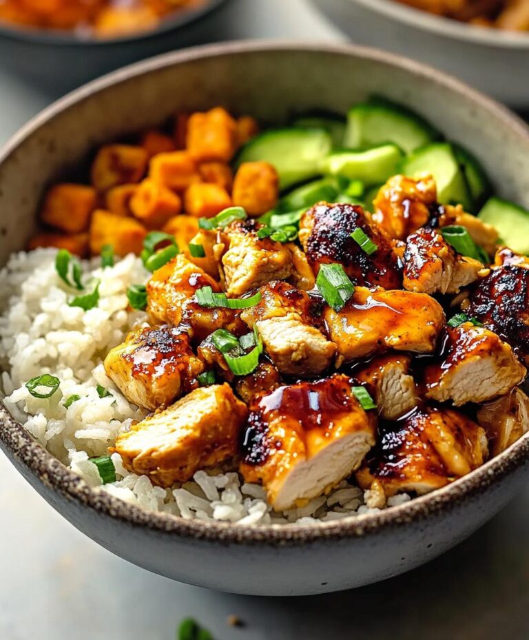 Hot Honey Chicken Bowls Recipe