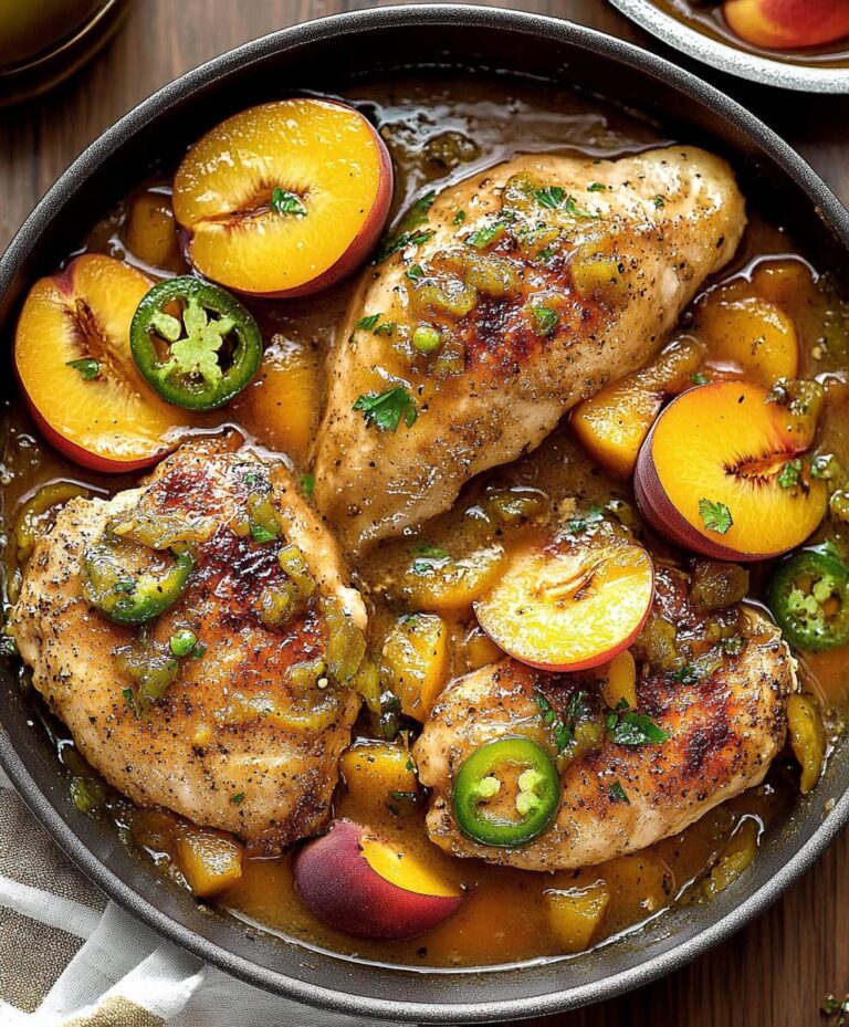 Jalapeno Peach Chicken Recipe