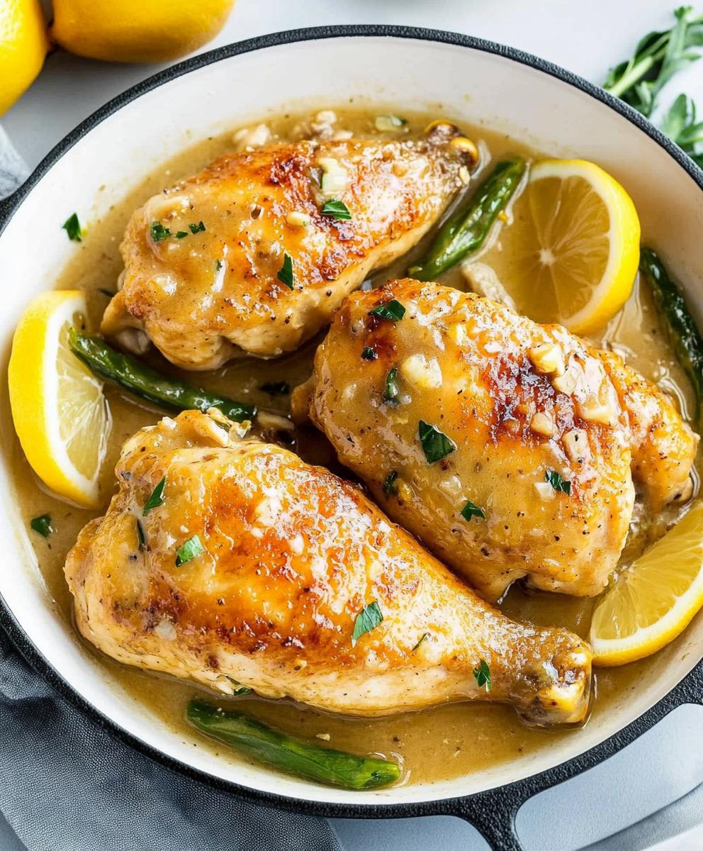 Lemon Chicken (with Lemon Butter Sauce) Recipe