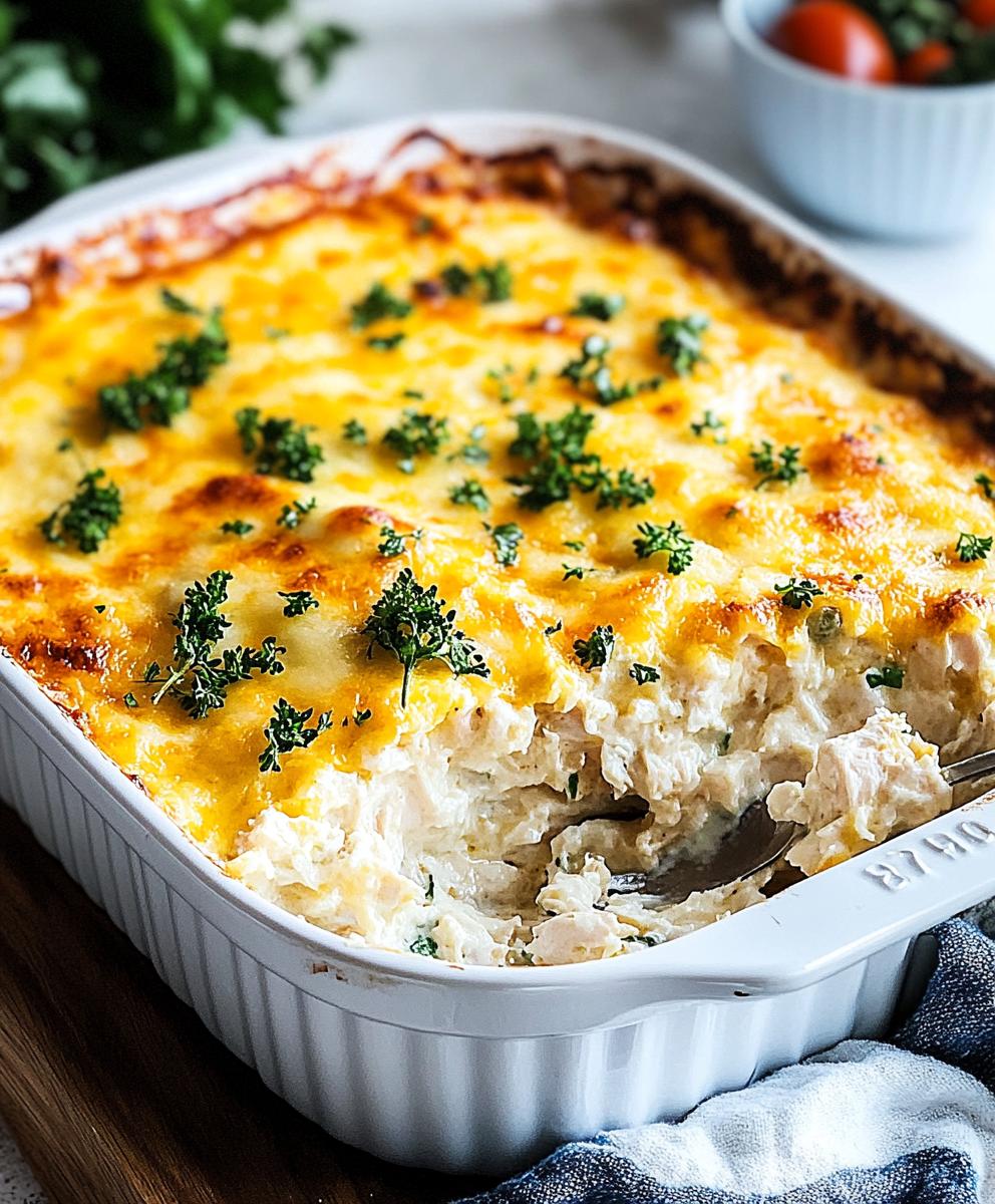 Low Carb Chicken Casserole Recipe