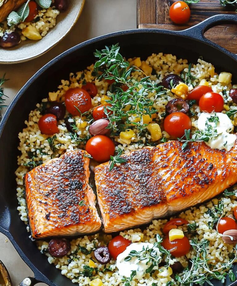 Mediterranean Salmon Recipe