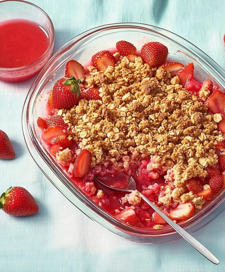 Old-fashioned Strawberry-rhubarb Crisp Recipe