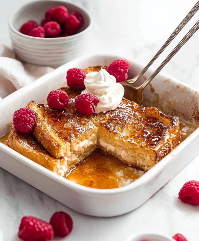 Overnight Crème Brûlée French Toast Bake Recipe