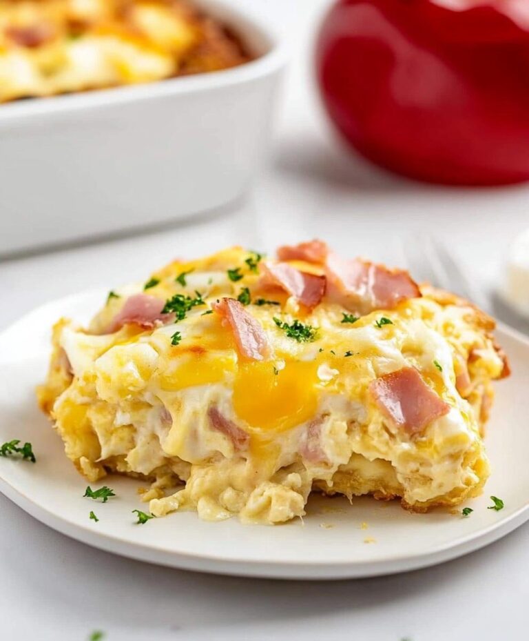 Overnight Eggs Benedict Casserole Recipe