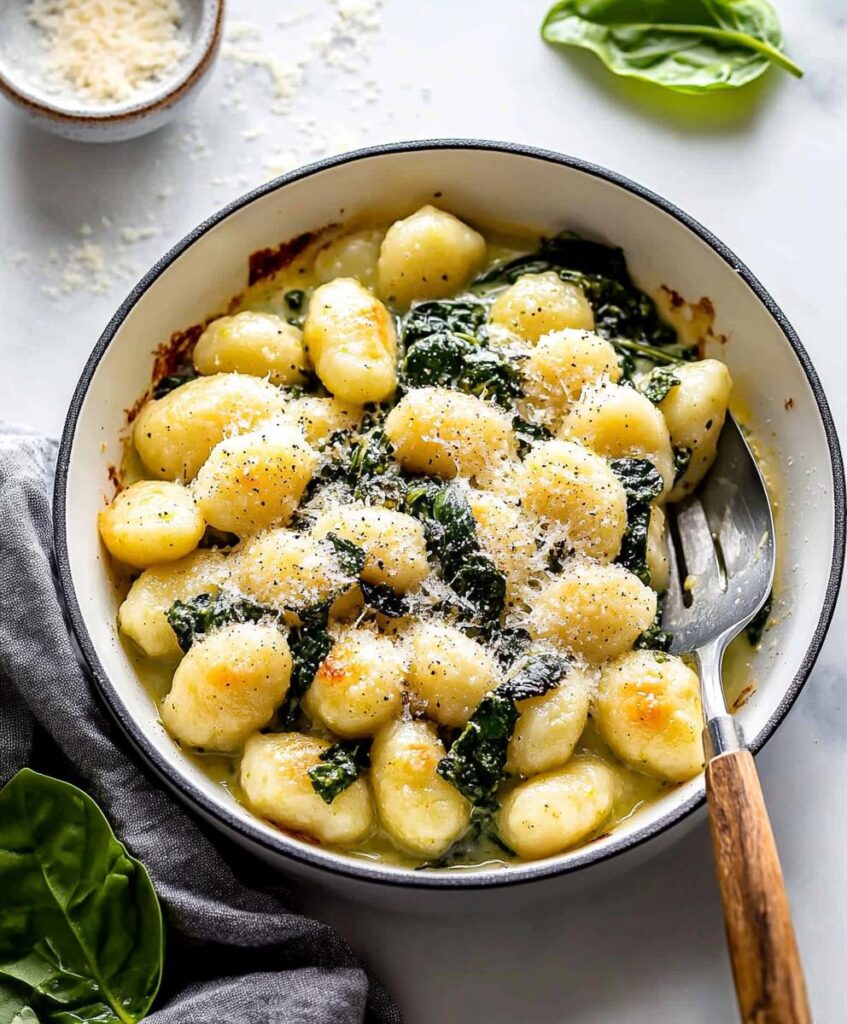 Pesto Gnocchi With Spinach And Artichokes Recipe