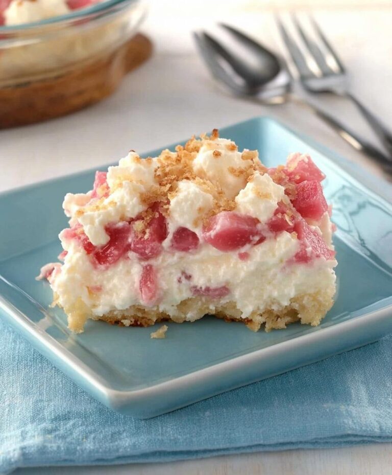 Rhubarb Fluff Recipe