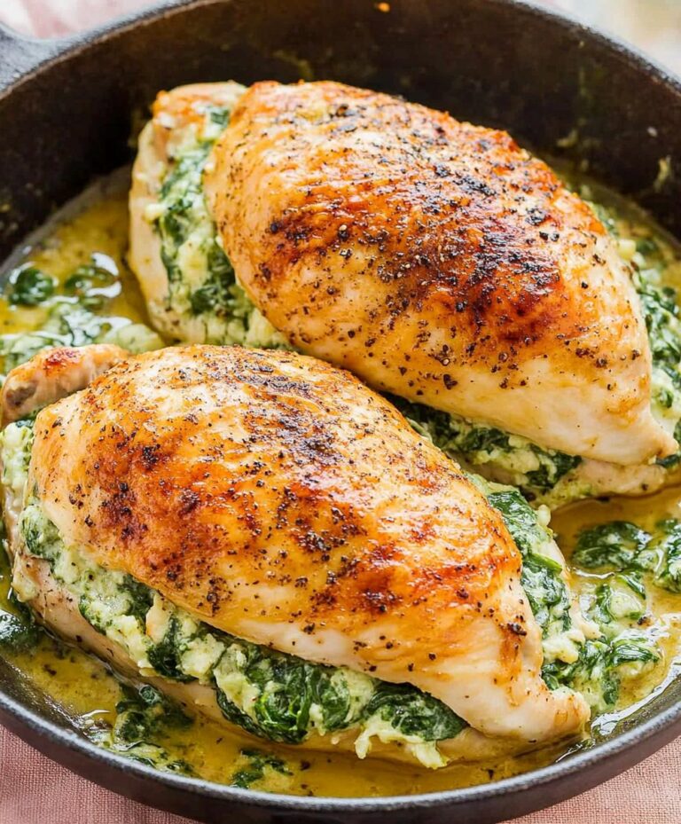 Spinach Stuffed Chicken Recipe