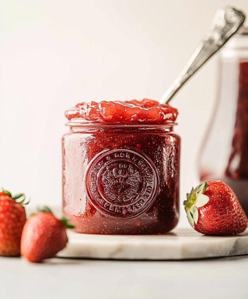 Strawberry Rhubarb Jam Recipe