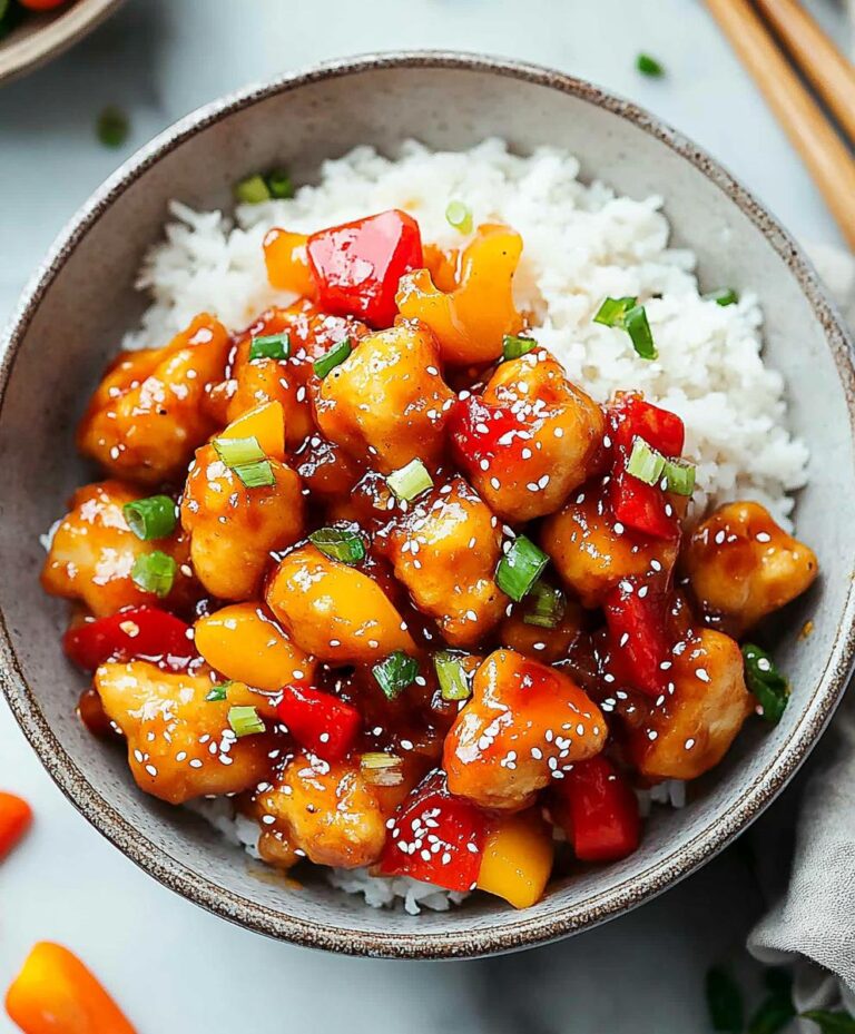 Sweet And Sour Chicken Recipe