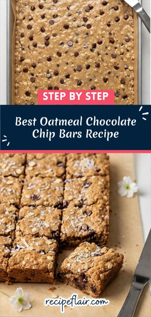 Best Oatmeal Chocolate Chip Bars Recipe