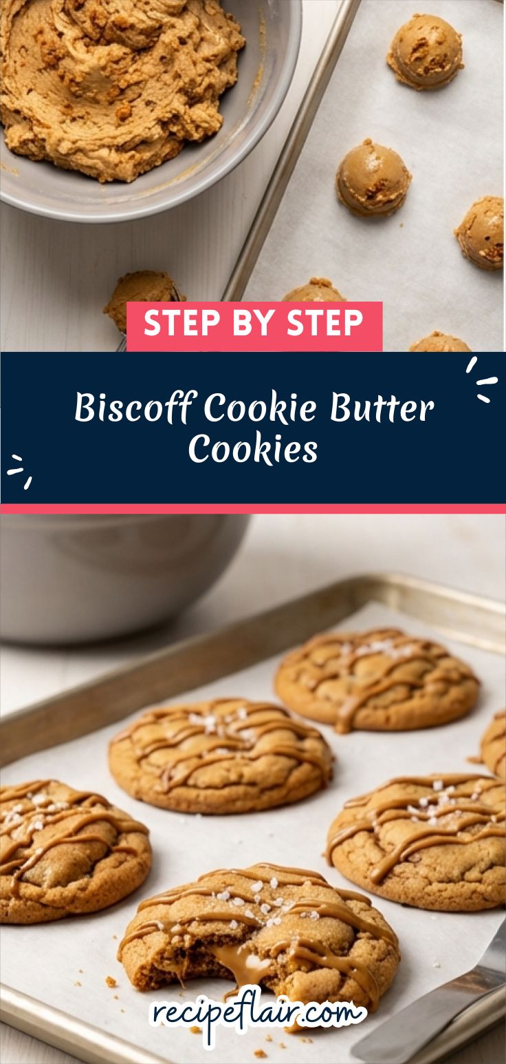Biscoff Cookie Butter Cookies Recipe