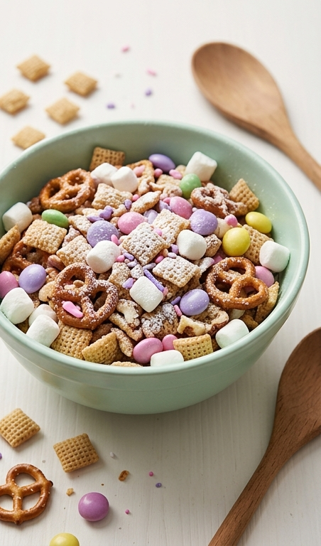 Easy Bunny Bait Trail Mix Recipe for Easter Party Food Fun