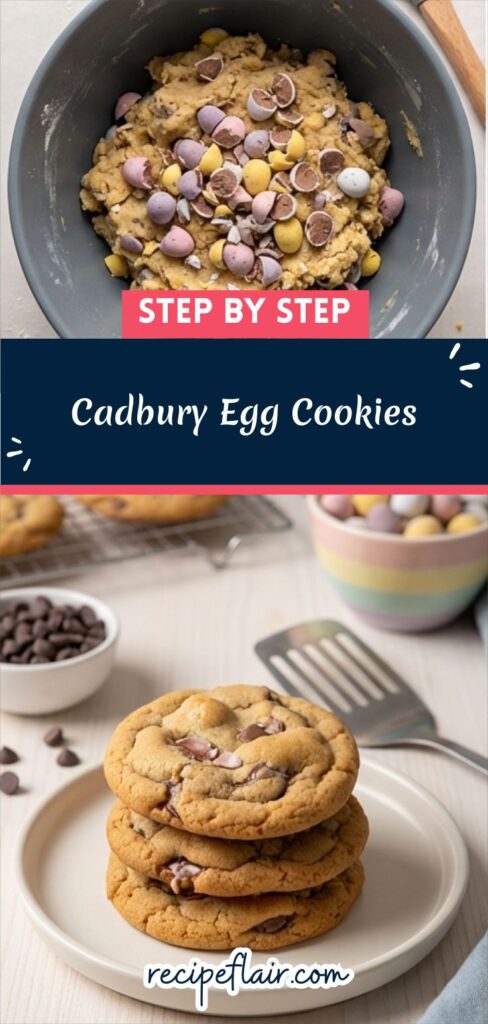 Cadbury Egg Cookies Recipe