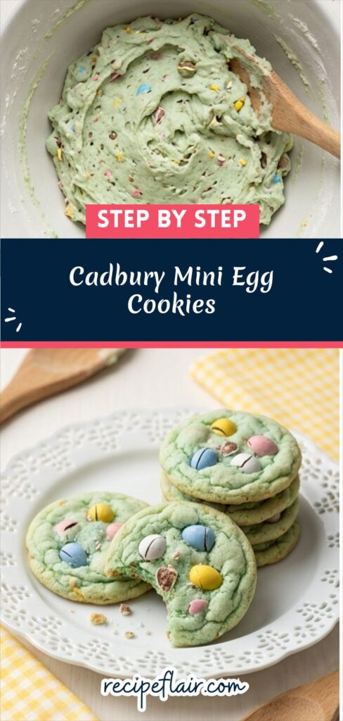 Cadbury Mini Egg Cookies Recipe