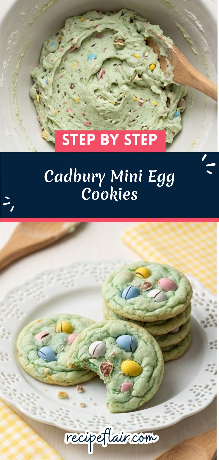 Cadbury Mini Egg Cookies Recipe