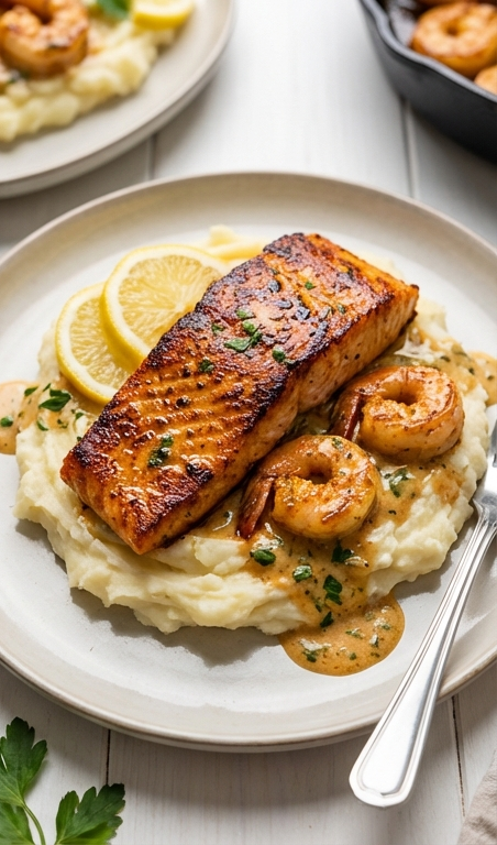 Cajun Salmon and Shrimp Recipe for Easy Family Dinners