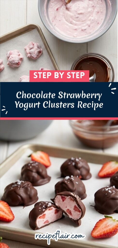 Chocolate Strawberry Yogurt Clusters Recipe