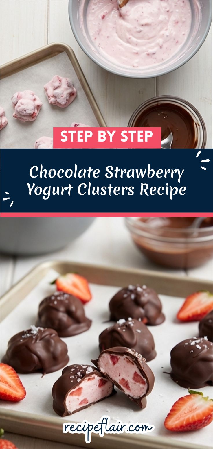 Chocolate Strawberry Yogurt Clusters Recipe