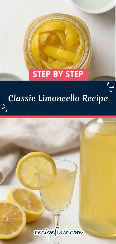 Classic Limoncello Recipe