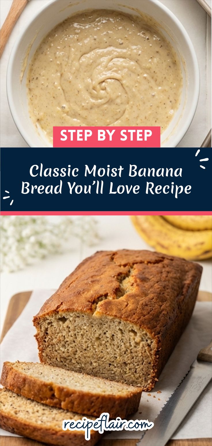 Classic Moist Banana Bread You’ll Love Recipe