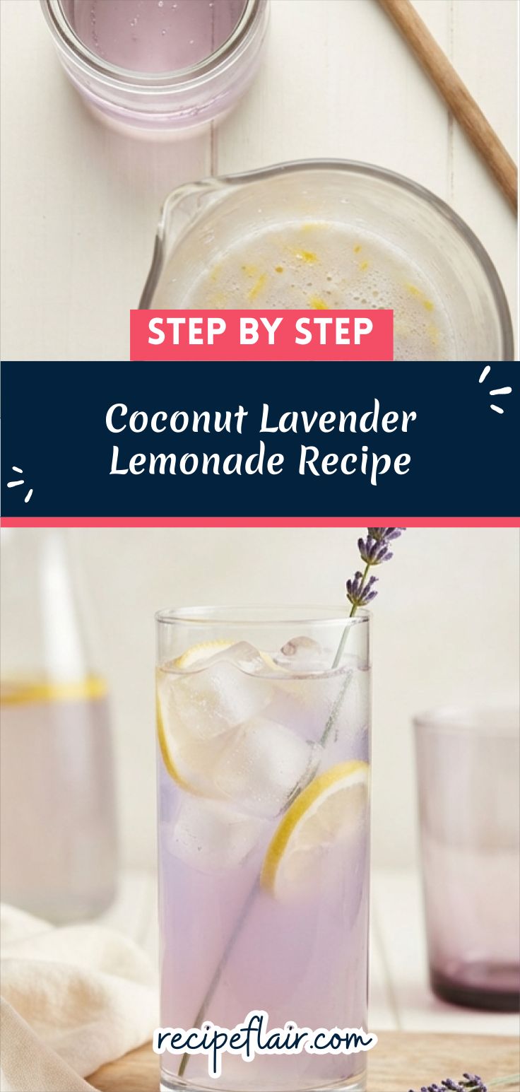 Coconut Lavender Lemonade Recipe