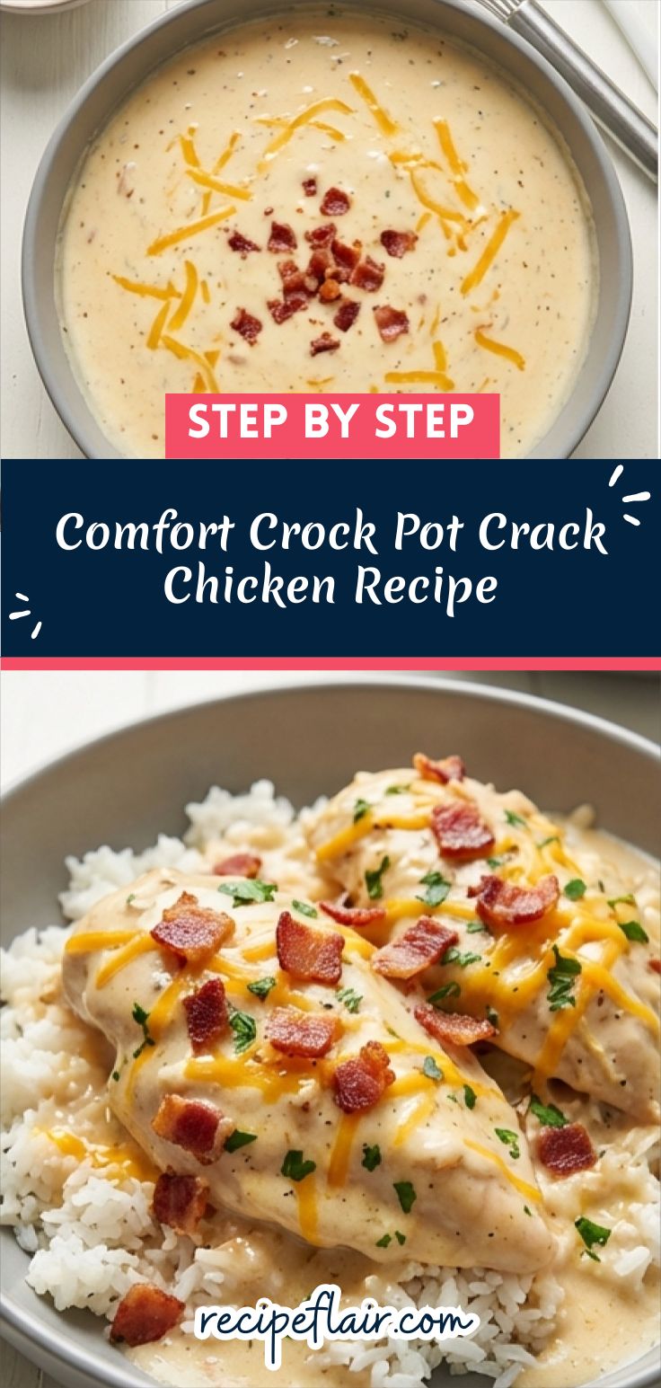 Comfort Crock Pot Crack Chicken Recipe
