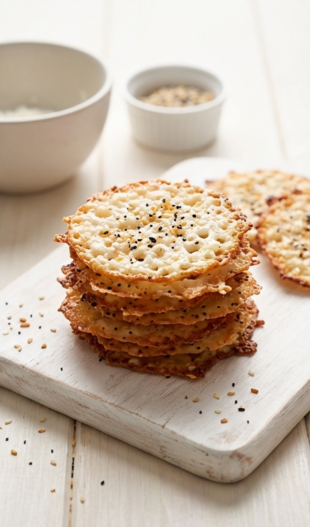 Crispy Cottage Cheese Chips Recipe | Best Healthy Snack Idea