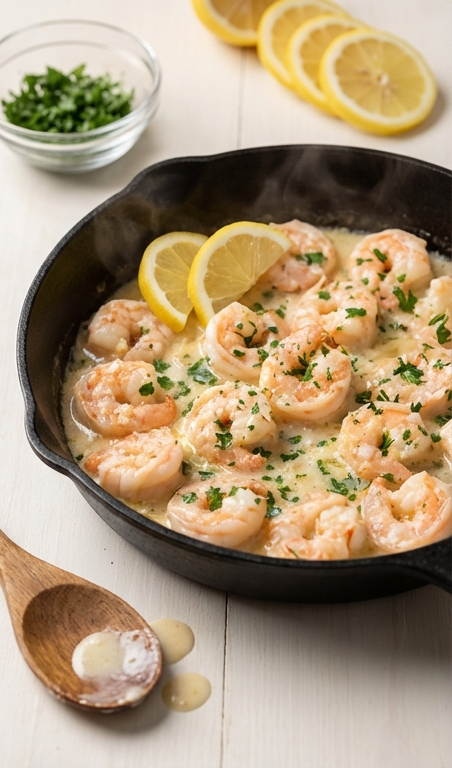 Creamy Garlic Shrimp Recipe: Quick & Easy Family Dinner in 15 Mins