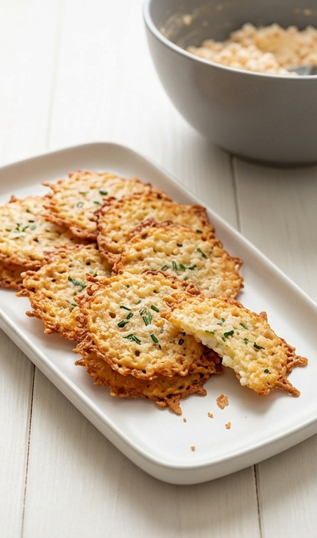 Crispy Cottage Cheese Chips Recipe for Easy Healthy Snacking