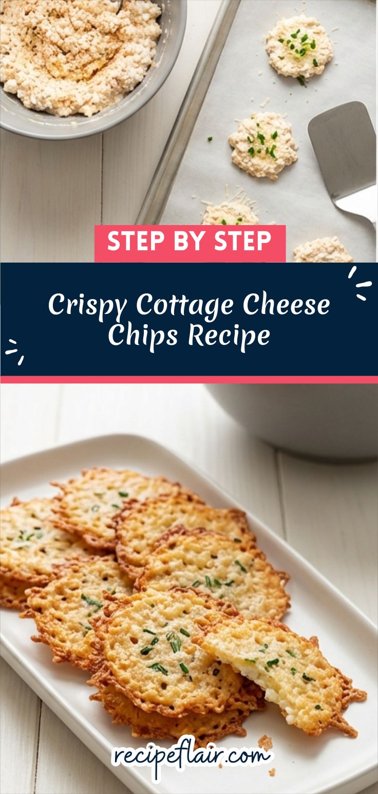 Crispy Cottage Cheese Chips Recipe