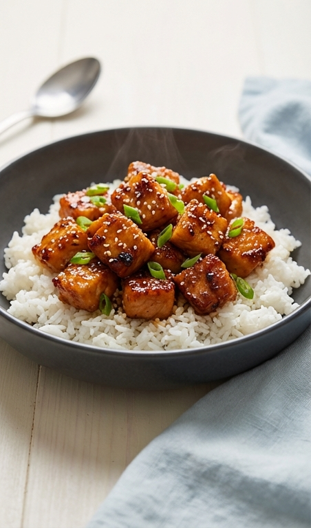 Crispy Honey Garlic Salmon Bites Recipe for Easy Family Dinners