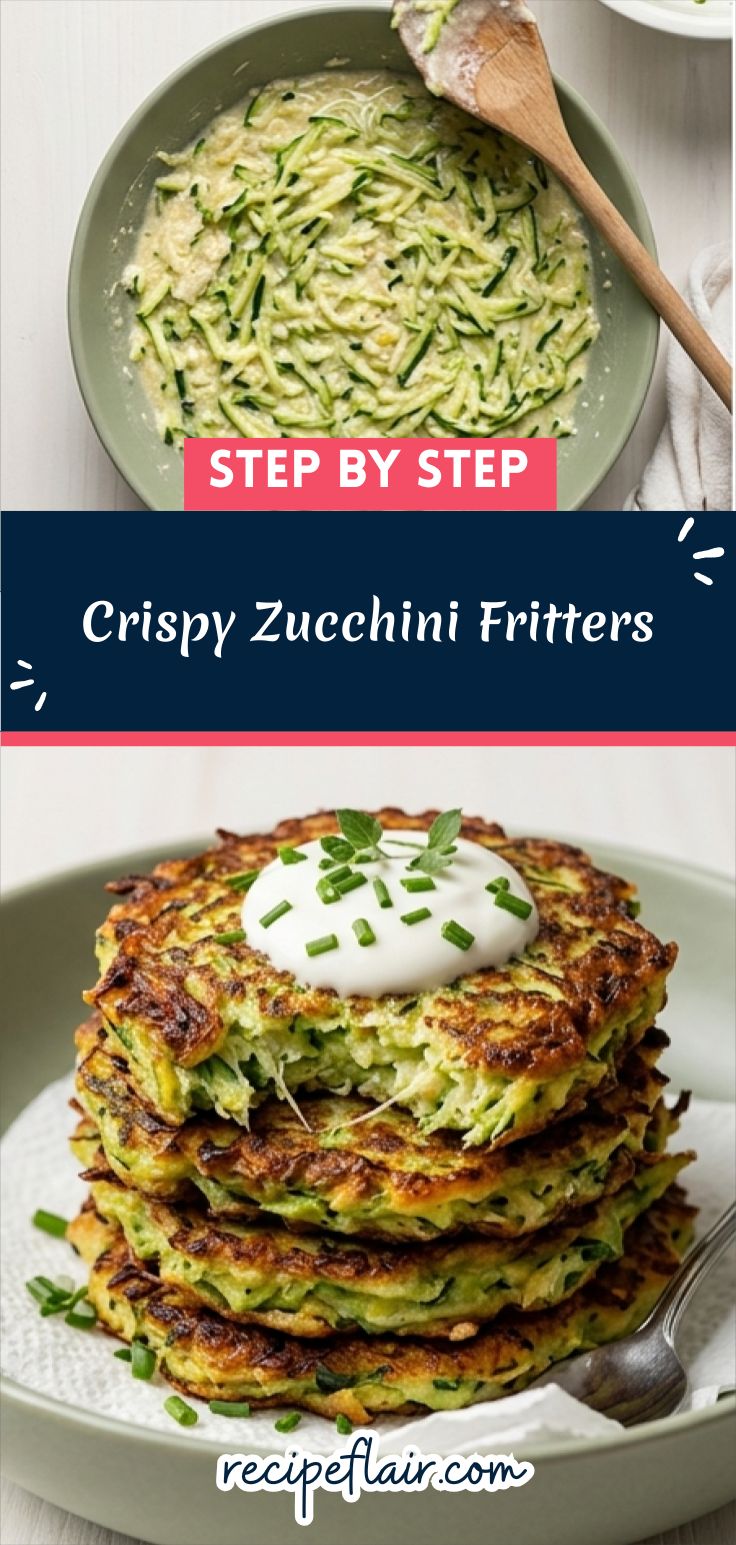 Crispy Zucchini Fritters Recipe