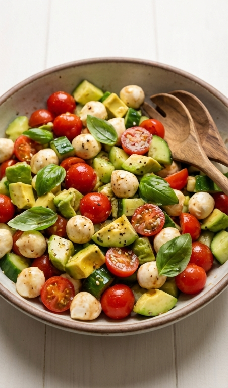 Fresh Cucumber Mozzarella Salad Recipe for Summer Gatherings