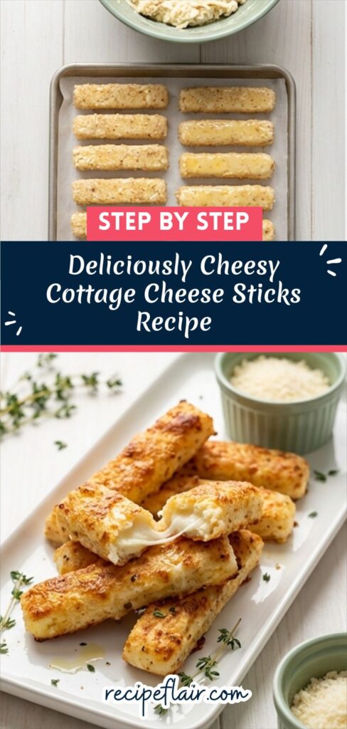 Deliciously Cheesy Cottage Cheese Sticks Recipe