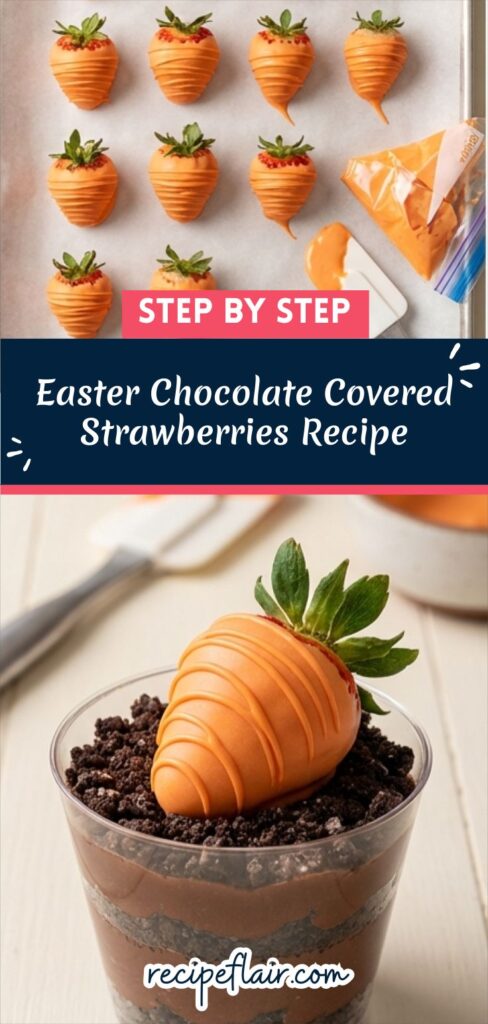 Easter Chocolate Covered Strawberries Recipe