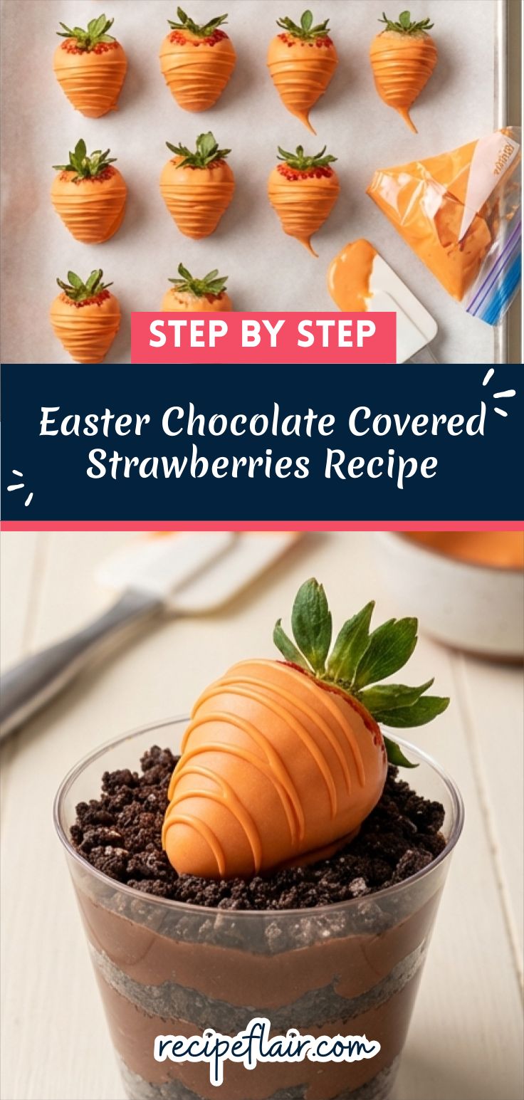 Easter Chocolate Covered Strawberries Recipe