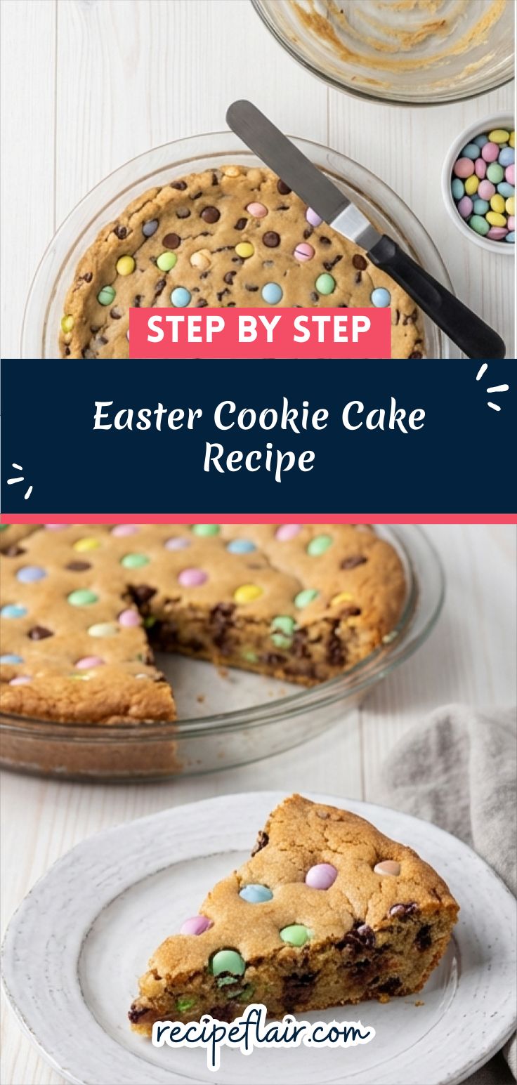 Easter Cookie Cake Recipe