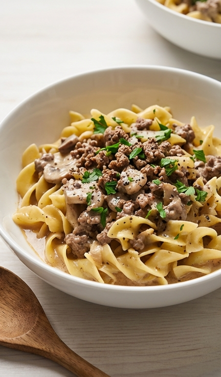 Easy Beef and Noodles Recipe – Family Favorite Ground Beef Dinner