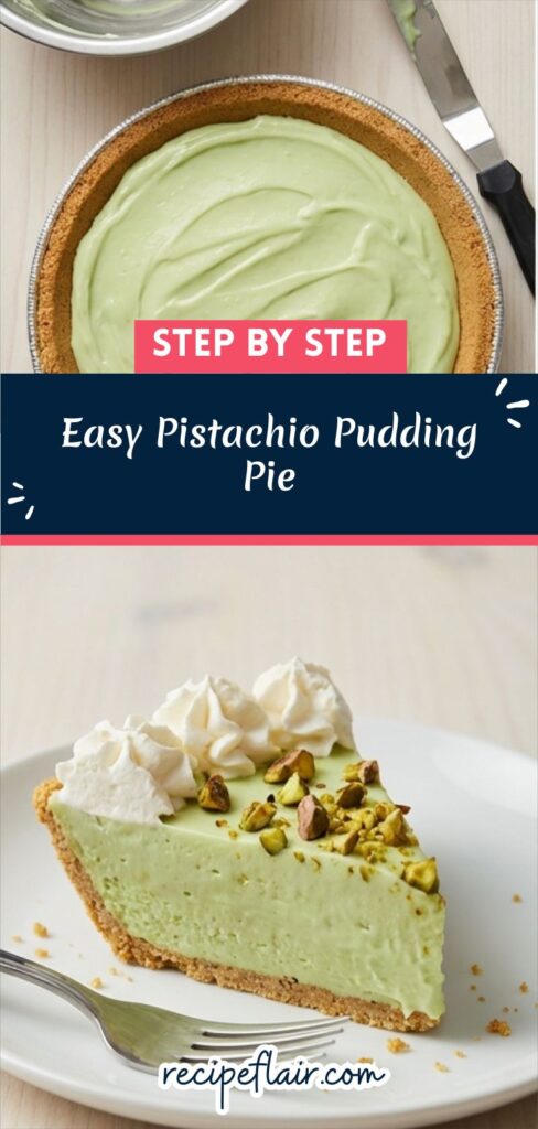 Easy Pistachio Pudding Pie Recipe