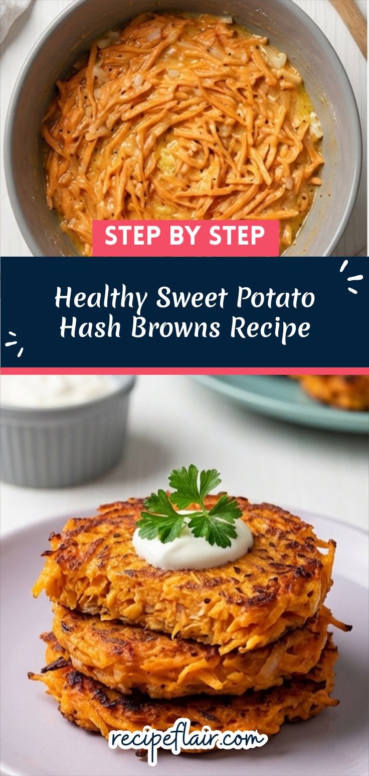 Healthy Sweet Potato Hash Browns Recipe