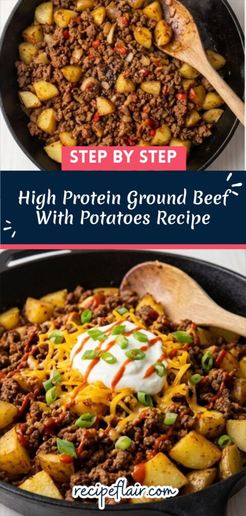 High Protein Ground Beef With Potatoes Recipe