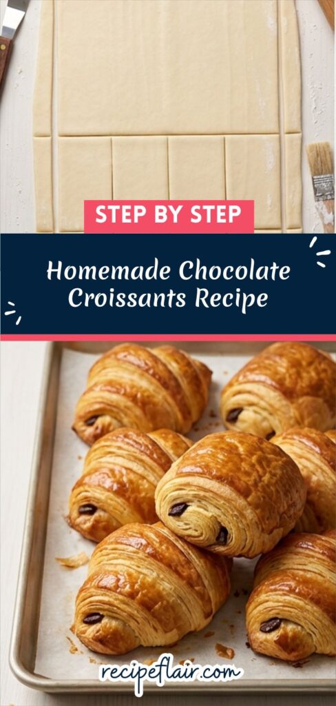 Homemade Chocolate Croissants Recipe